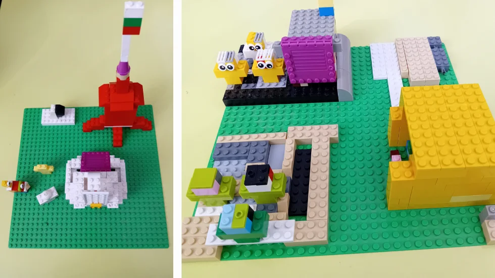 Как четвъртокласници създават бази на Луната с LEGO