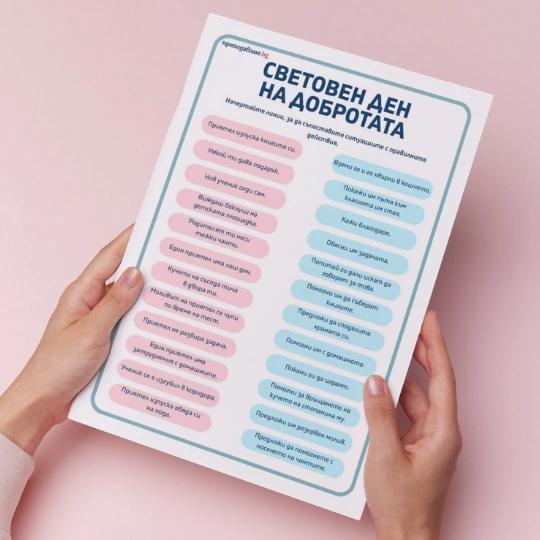 Prepodavame.bg-RL-Svetoven den na dobrotata