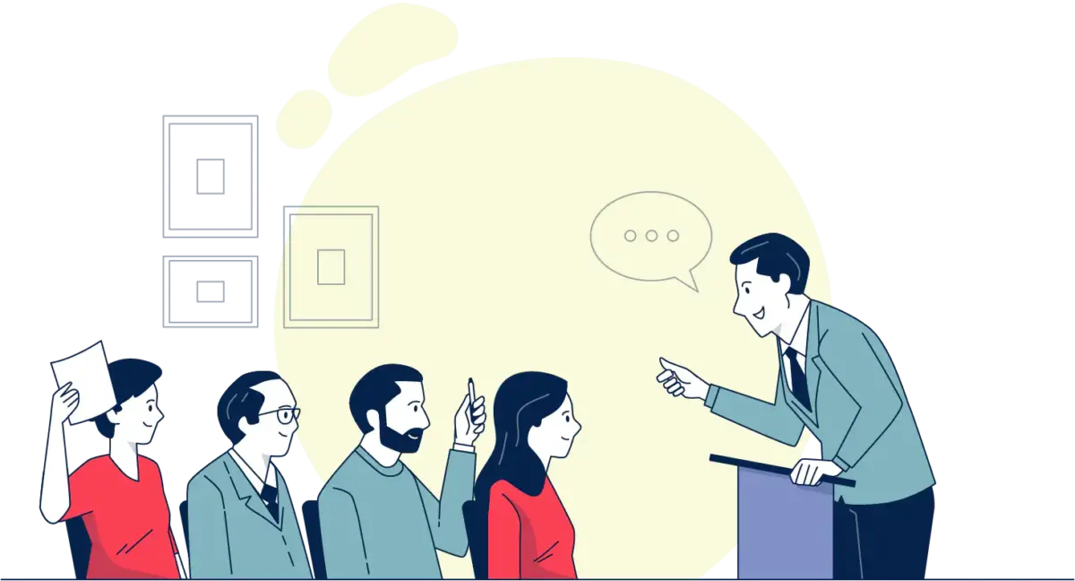 compressed uGQVzCPooqkAe3nklSBohVJj0ltCTz4K team of teachers listeining to a speaker lecturer at a conference