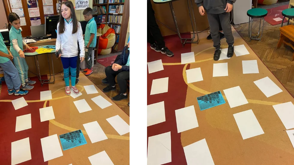 Ученици участват в образователна игра