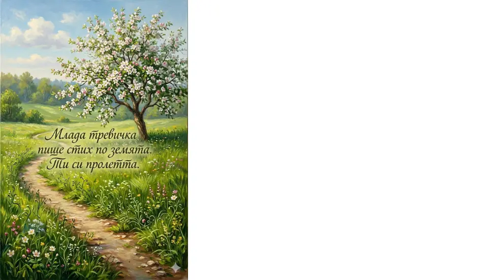 Постер, пролетен, 10 идеи за пролетна декорация на класната стая с помощта на ИИ