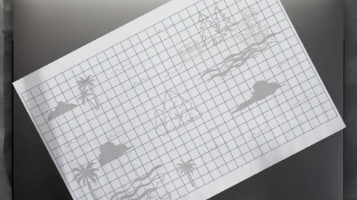 Prepodavame.bg_1kl_MAT_PBO Piratsko prikluchenie na ostrova na sakrovishtata_RL - Piratska karta - kvadratna mreja