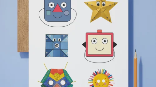 Prepodavame.bg_2kl_MAT_PBO-Predstavlenie-s-maski_RL-Maski-geometrichni-geroi