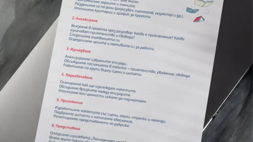 Prepodavame.bg_4kl_BEL_PBO Prikliuchenieto s posledniq zmei v sveta ot Tuve Qnson - istoriq za priqtelstvo i svoboda_RL - Spisuk etapi na proekta