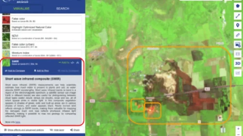 kak uchenitsite analizirat pozhari chrez satelitnata programa Copernicus