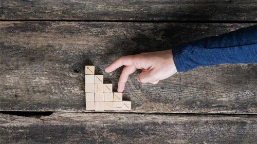 Разделяне на групи на базата на силни/слаби страни от умение за личностно развитие