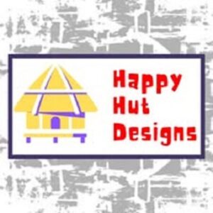 Логото на групата Happy Hut Designs